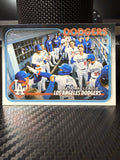 Baseball Card — Los Angeles Dodgers