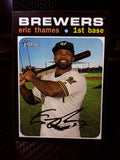Baseball Card — Milwaukee Brewers