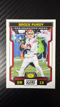 Score Brock Purdy — San Francisco 49ers