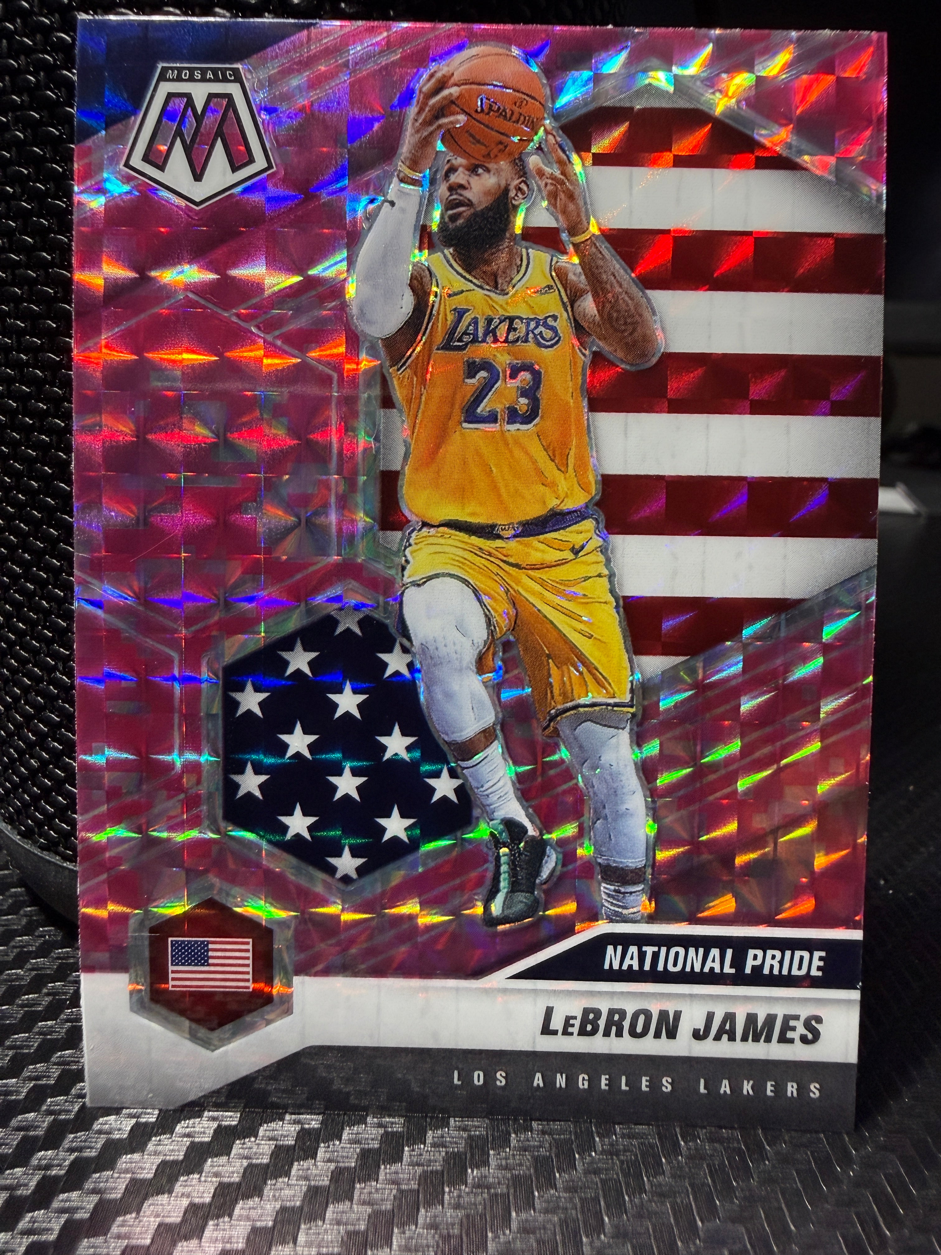Mosaic LeBron James — Los Angeles Lakers