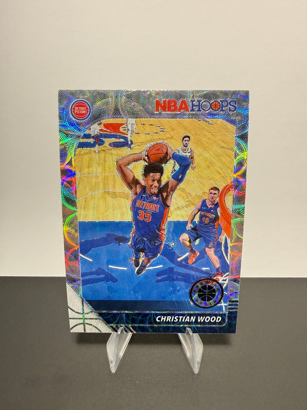 2019-20 Hoops Christian Wood — Detroit Pistons