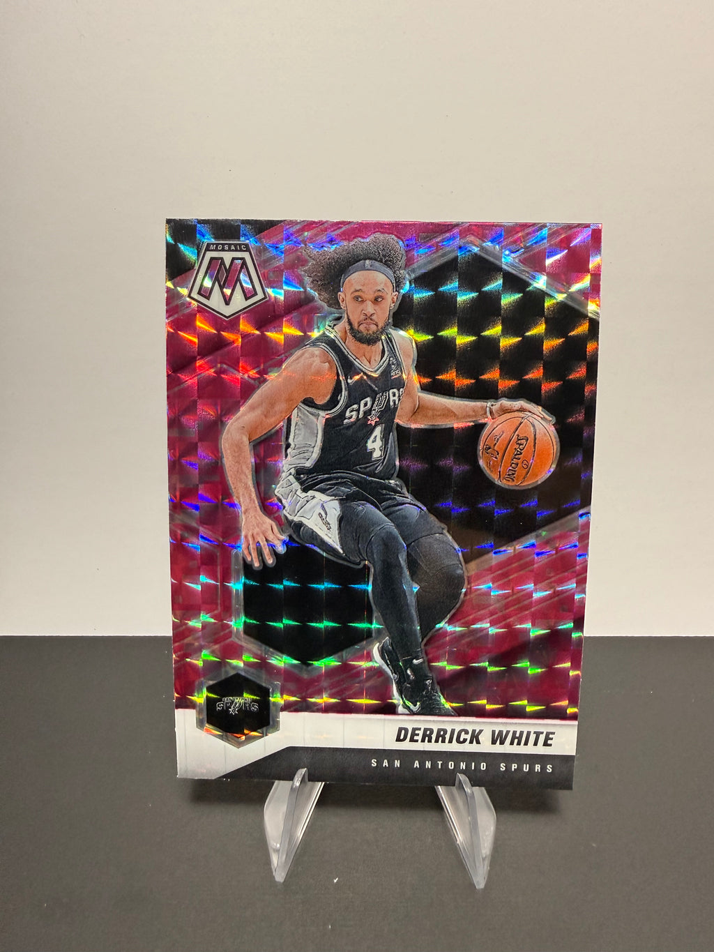2020-21 Mosaic Derrick White — San Antonio Spurs