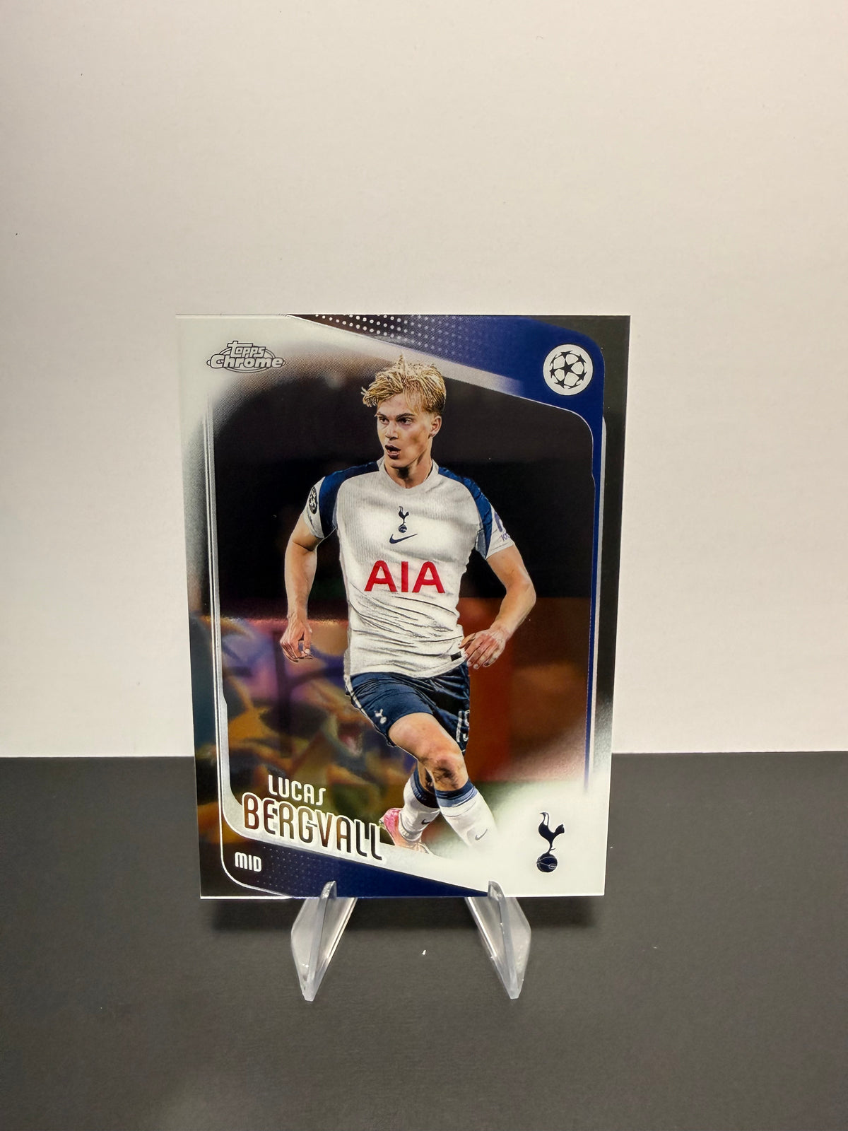 Topps Lucas Bergvall — Tottenham Hotspur