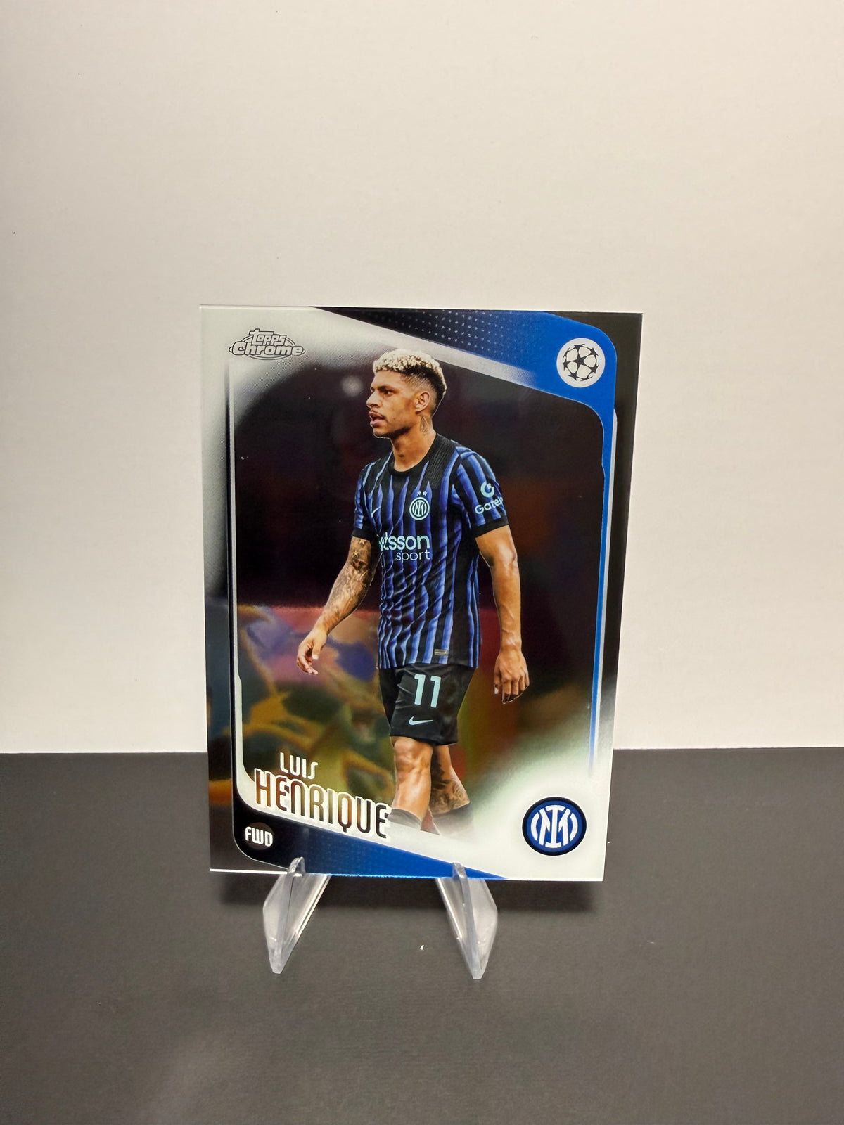 Topps Chrome Luis Henrique — FC Internazionale Milano