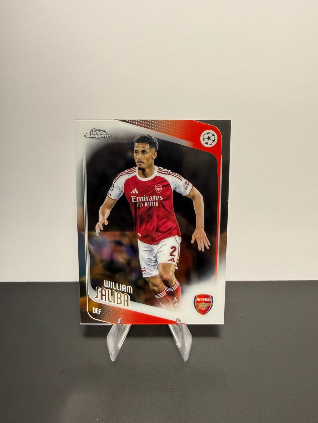 Topps William Saliba — Arsenal FC