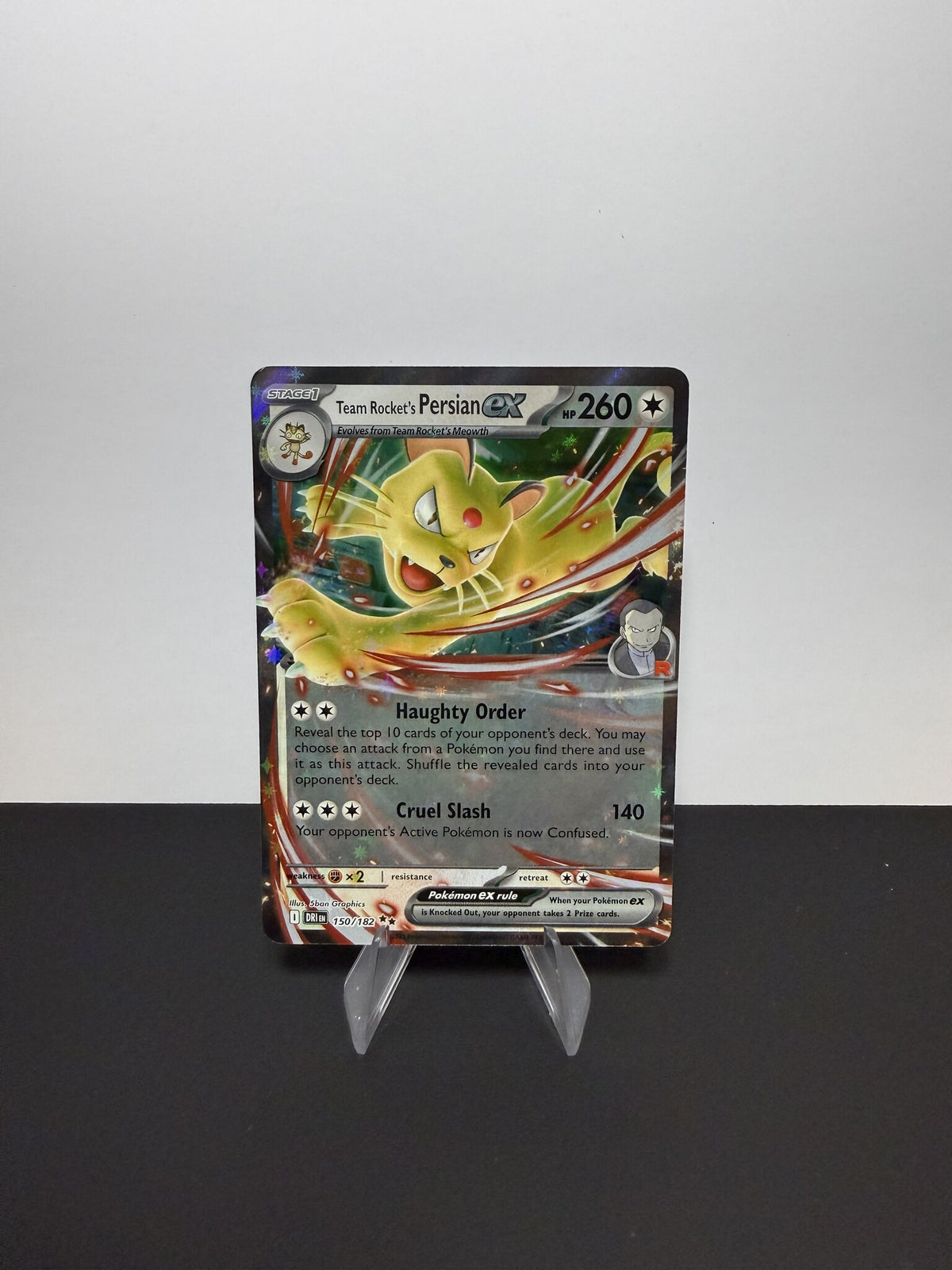 Team Rocket's Persian ex 150/182 — Destined Rivals