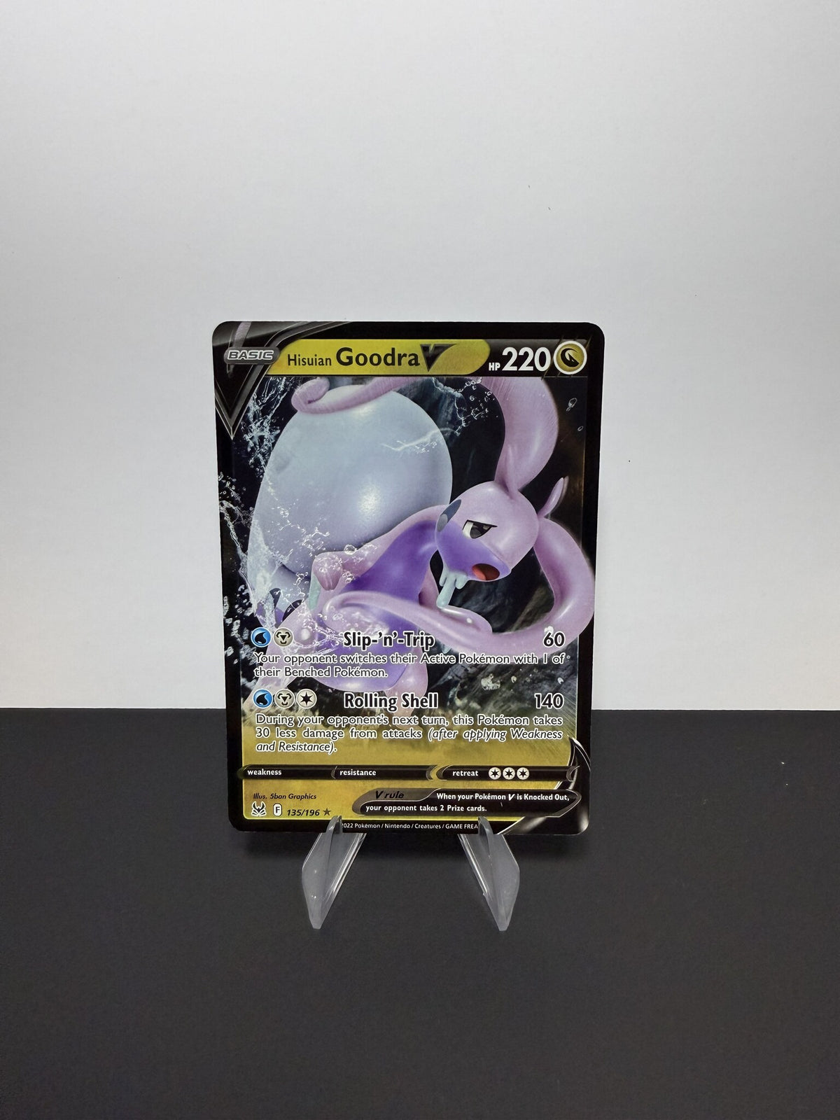 Hisuian Goodra V 135/196 — Lost Origin