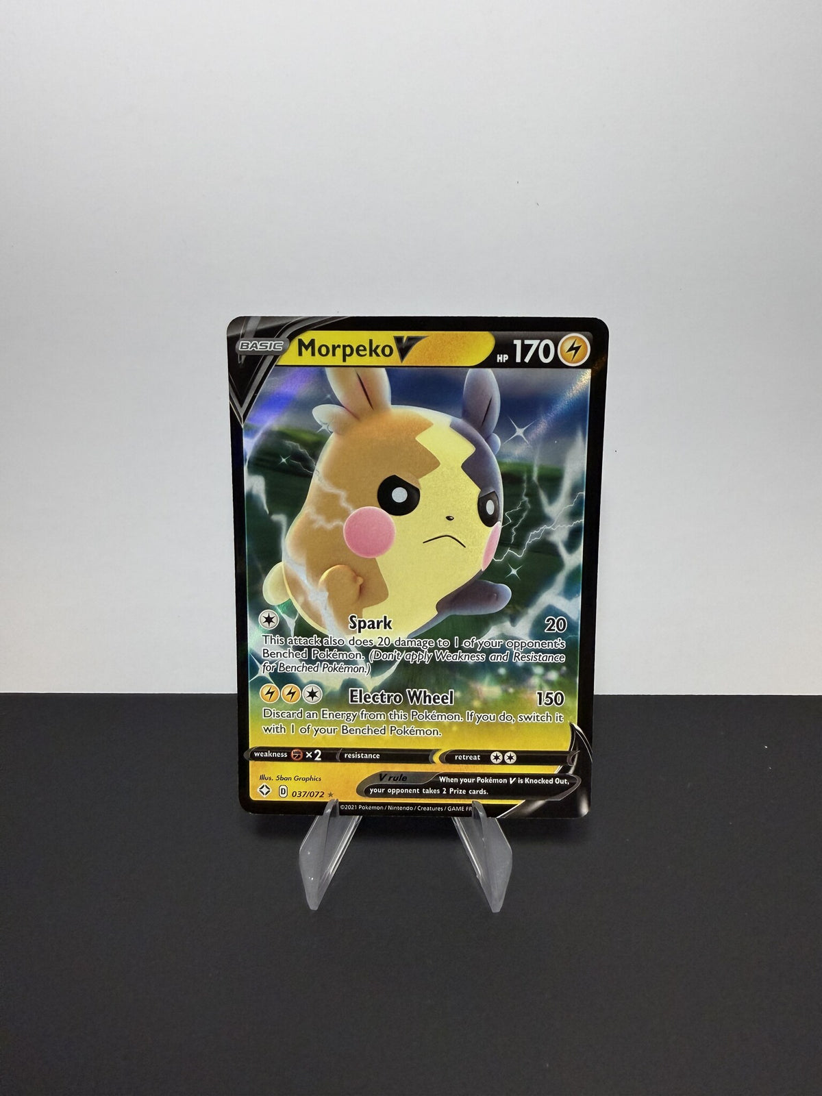 Morpeko V 037/072 — Shining Fates